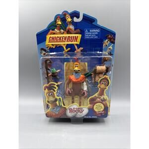 2000 Playmates Chicken Run All American Rocky Figure Playmates NIB